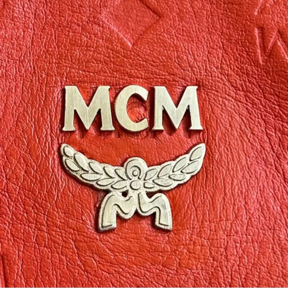 MCM 
Calfskin Ottomar Monogram Tote - Picture 11 of 16